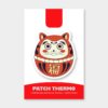 Thermocollant Small - Daruma Cat