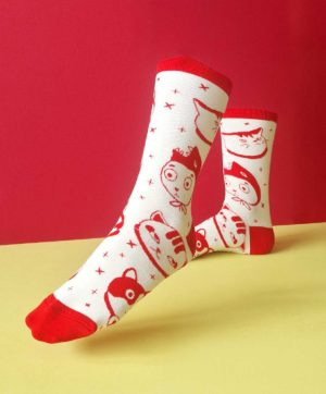 Chaussettes - Chat M