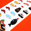 Stickers Sheet - Sushi Time