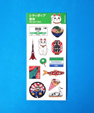 Stickers Sheet - City pop Toyko