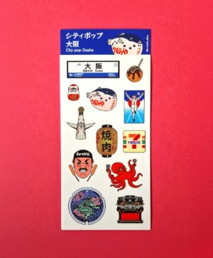 Stickers Sheet - City pop Osaka