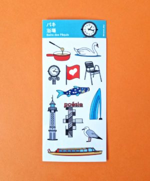 Stickers Sheet - Bains des Pâquis